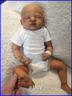 Beautifully Handcrafted Reborn Doll 20 Kate Sleeping. Great For All Collectors