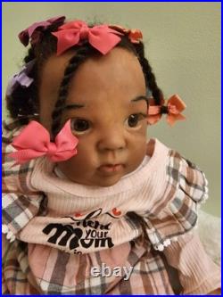 Beautifully Handcrafted Reborn Doll 26 Inch Cuddles. Weighted And Stuffed. Gift