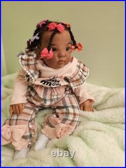 Beautifully Handcrafted Reborn Doll 26 Inch Cuddles. Weighted And Stuffed. Gift