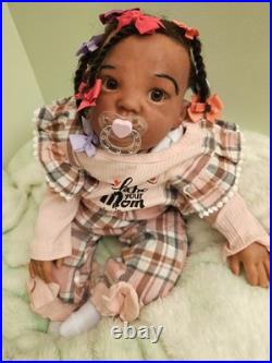 Beautifully Handcrafted Reborn Doll 26 Inch Cuddles. Weighted And Stuffed. Gift