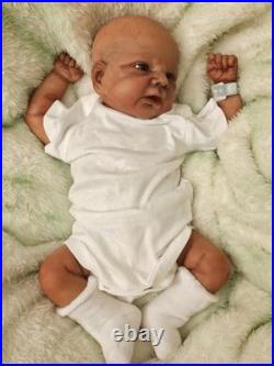 Beautifully Handcrafted Reborn Doll Elijah. 17 In. Perfect For Any Collection Beautifully Handcrafted Reborn Doll Elijah. 17 In. Perfect For Any Collection