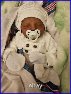Beautifully Handcrafted Reborn Doll Steven. Comes With COA. Very Lifelike Feel