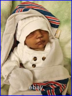 Beautifully Handcrafted Reborn Doll Steven. Comes With COA. Very Lifelike Feel