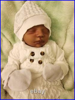 Beautifully Handcrafted Reborn Doll Steven. Comes With COA. Very Lifelike Feel