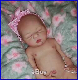 Bella Full body silicone baby doll BOnnie Seiban Painted by top silicone artist
