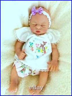 Bella Full body silicone baby doll BOnnie Seiban Painted by top silicone artist