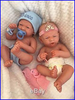 Berenguer Baby Girl & Boy Twins Realistic Childs Play Dolls Anatomically Correct