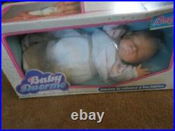 Berjusa Baby Duerme Vinyl 19 Baby Doll Never Removed From Box WOW pink girl