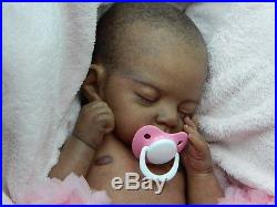 Beverleys Babies amazing, Realistic AA Black ETHNIC Reborn BABY girl doll