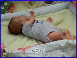 Beverleys Babies amazing, Realistic NEWBORN Reborn baby boy Doll HALF TORSO