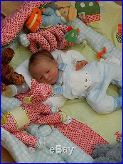 Beverleys Babies amazing, Realistic NEWBORN Reborn baby boy Doll/ LTD ED