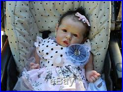 Beverleys Babies amazing, Realistic Reborn baby girl Doll 1st ed Saskia Brown