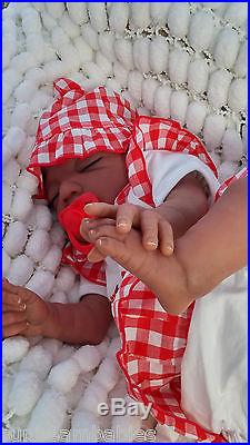 Bi Racial Ethnic Baylee Reborn Baby Doll Lorna Miller Sands/ Sunbeambabies