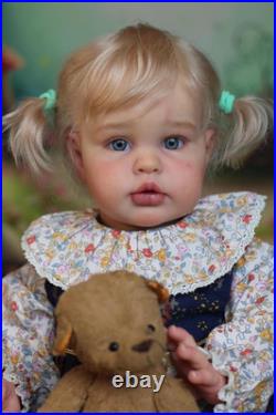 Big Size Real Life Reborn Toddler Dolls Girl 24 Inch Realistic Reborn Baby Doll