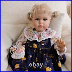 Big Size Real Life Reborn Toddler Dolls Girl 24 Inch Realistic Reborn Baby Doll