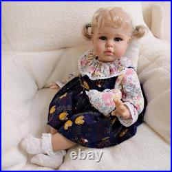 Big Size Real Life Reborn Toddler Dolls Girl 24 Inch Realistic Reborn Baby Doll