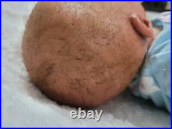Biracial reborn baby doll Shyann by Bountifulbaby. 3lbs 4oz