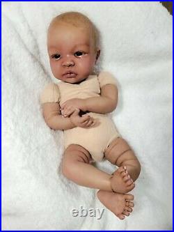 Biracial reborn baby doll Shyann by Bountifulbaby. 3lbs 4oz