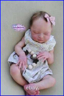 Bohemian Babies Reborn baby girl Laura by Bonnie Brown