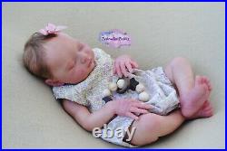 Bohemian Babies Reborn baby girl Laura by Bonnie Brown