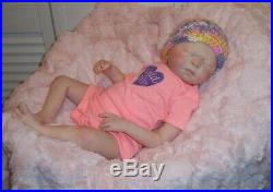 Bountiful Baby Reborn LEAH Vinyl Baby Doll sculpt by Melissa George 18 Preemie