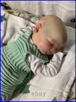 Bountiful Baby's Authentic Realborn/Reborn Baby Doll JENNIE ASLEEP With COA