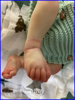 Bountiful Baby's Authentic Realborn/Reborn Baby Doll JENNIE ASLEEP With COA