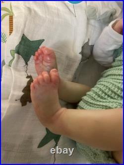 Bountiful Baby's Authentic Realborn/Reborn Baby Doll JENNIE ASLEEP With COA