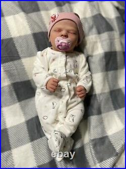 Bountiful baby realborn doll Chase asleep reborn Ooak Realistic