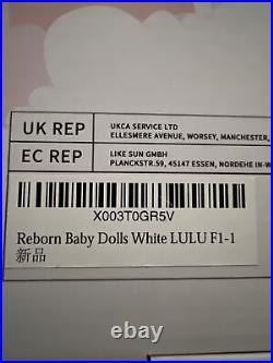 Brand New Reborn Baby Girl Doll Lulu With Accessories Brand New Reborn Baby Girl Doll Lulu With Accessories