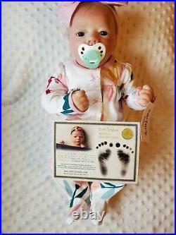 Brooklyn Awake Reborn Realborn Doll by Bountiful Baby with COA, Free Ship