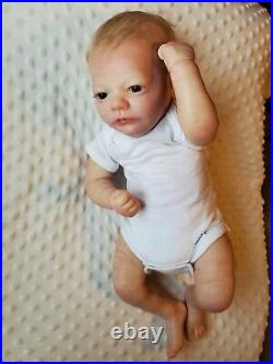 Brooklyn Awake Reborn Realborn Doll by Bountiful Baby with COA, Free Ship