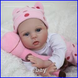 CARANOVO Reborn Baby Dolls 22 inches Realistic Newborn Soft Vinyl Baby Doll