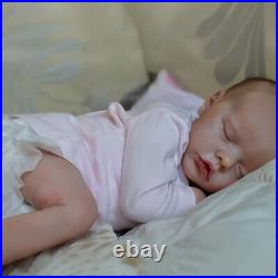 CHAREX Realistic Reborn Baby Dolls 18 inch vinyl Baby Dolls Lifelike Sleepi