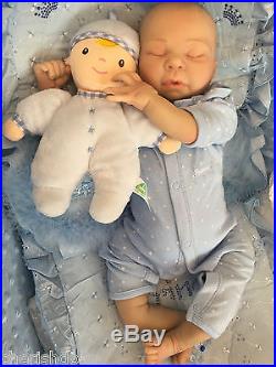 Cherish Dolls Reborn Doll Baby Boy Reggie Realistic 16 Real Lifelike Childs