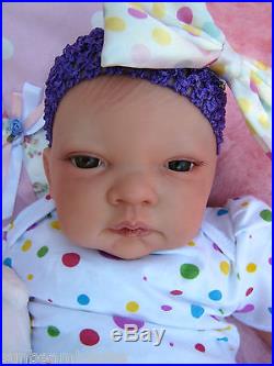 CHILD FRIENDLY CE TESTED 20 NEW REBORN REALISTIC NEWBORN DOLL BROWN EYED BABY