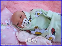 CHILD FRIENDLY CE TESTED 20 NEW REBORN REALISTIC NEWBORN DOLL BROWN EYED BABY