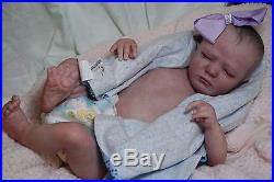 COMPLETED Realborn Logan REBORN fake baby life like vinyl art ARTIST doll