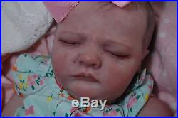 COMPLETED Realborn REBORN Lilly fake baby life like vinyl art ARTIST doll
