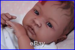 COMPLETED Reborn Bi-Racial AA SHYANN ooak baby lifelike vinyl art ARTIST doll