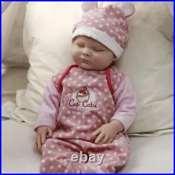 COSDOLL 18 Reborn Baby Girl Doll Platinum Silicone Baby Doll Newborn Baby Doll