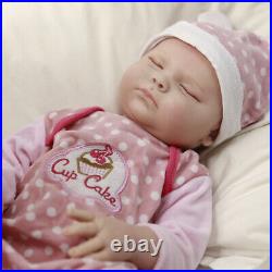 COSDOLL 18 Reborn Baby Girl Doll Platinum Silicone Baby Doll Newborn Baby Doll