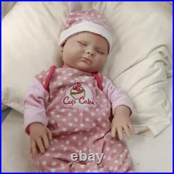 COSDOLL 18 Reborn Baby Girl Doll Platinum Silicone Baby Doll Newborn Baby Doll