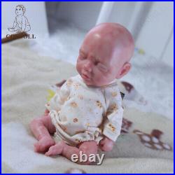 COSODLL 15.7 in Full Body Silicone Newborn Baby Dolls BOY Baby, Not Vinyl Dolls