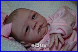 CUSTOM MADE NEWBORN! Reborn ooak fake baby life like vinyl art ARTIST doll