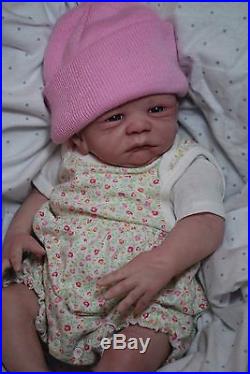 CUSTOM MADE NEWBORN! Reborn ooak fake baby life like vinyl art ARTIST doll