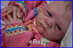 CUSTOM MADE NEWBORN! Reborn ooak fake baby life like vinyl art ARTIST doll