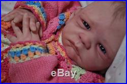 CUSTOM MADE NEWBORN! Reborn ooak fake baby life like vinyl art ARTIST doll