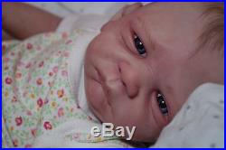 CUSTOM MADE NEWBORN! Reborn ooak fake baby life like vinyl art ARTIST doll
