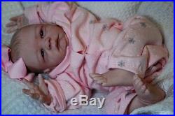 CUSTOM MADE NEWBORN! Reborn ooak fake baby life like vinyl art ARTIST doll